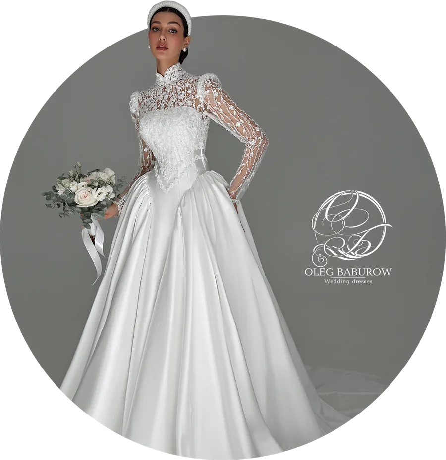 Свадебное платье на выставке Wedding Fashion Moscow